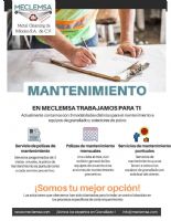 Mantenimiento a equipos de granallado.